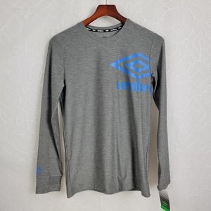 Boy's Umbro Long Sleeve T-Shirt, New with Tags, Size XL 16/18
